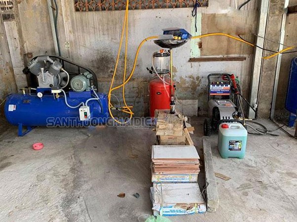Máy nén khí mini rửa xe có tác dụng gì? Công suất máy nén khí để rửa xe bao nhiêu?